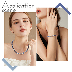 2 нити натуральных южноафриканских содалитовых бусин нити G-BBC0001-02B