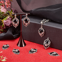 10 шт. овальные подвески из сплава на Хэллоуин&nbsp;FIND-SC0011-18B