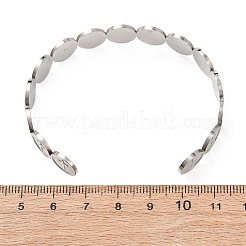 201 Armreifen aus Edelstahl für Damen&nbsp;BJEW-T024-01B-P