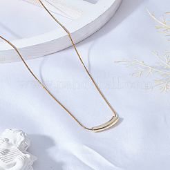 1 шт. изогнутые трубчатые подвески из цинкового сплава для женщин&nbsp;NJEW-LP0004-18