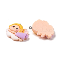 Подвески из непрозрачной смолы&nbsp;RESI-G032-H04