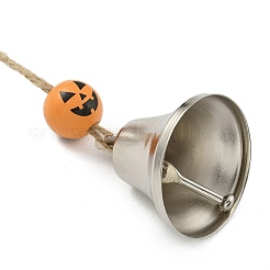 Ornamenti appesi a forma di campana di ferro di Halloween&nbsp;HJEW-JM02463
