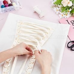 Austausch des Reißverschlusses für Brautkleider&nbsp;DIY-WH0504-363E