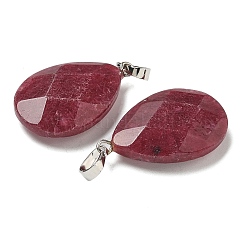 Естественно окрашенные белый нефрит кулоны G-K385-04P-01