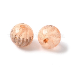 Двухцветные прозрачные акриловые бусины&nbsp;OACR-D304-02J