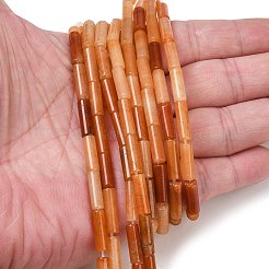 Натуральный красный авантюрин бисер нитей G-F631-D12-03