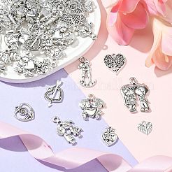 45шт 9 стиля подвески из сплава в тибетском стиле&nbsp;TIBEP-CJ0002-74