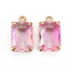 Прозрачные стеклянные подвески&nbsp;GLAA-S193-008-B01