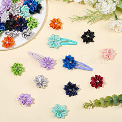 50 шт. 10-х цветные аксессуары для костюмов из полиэстера ручной работы&nbsp;DIY-SP0006-45