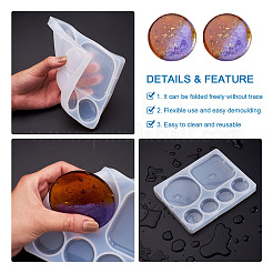 2шт 2 паллеты для самостоятельной выпечки силиконовые Молды для помадки DIY-BG0001-13