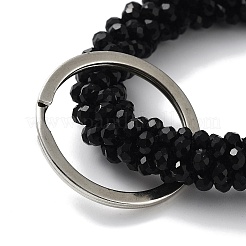 Браслет из стеклянных бусин AJEW-Z018-01B