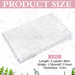 Spitzenstoffe mit Blumenstickerei aus Polyester&nbsp;DIY-WH0759-47