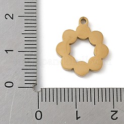 Подвески из нержавеющей стали 304 с эмалью&nbsp;LS-STAS-K312-02C-G