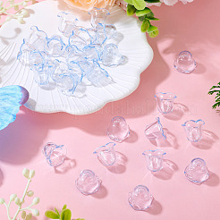 30 шт. акриловых бусин для изготовления колокольчиков&nbsp;TACR-TA0001-69D