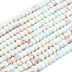 Синтетический Шушан камень бисер пряди&nbsp;G-P575-A51-6x4mm