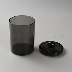 Колонка акриловая коробка для ватных тампонов&nbsp;AJEW-WH20020-302B