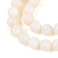 Нити бусин из натуральных пресноводных ракушек SHEL-N038-05