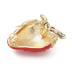 Булавки с эмалью клубники JEWB-P048-01G