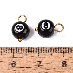 304 Edelstahl-Emaille-Anhänger&nbsp;STAS-U054-05G