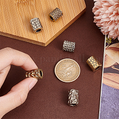 6pcs 6 Arten Messingperlen&nbsp;KK-NB0003-81