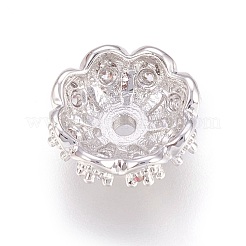 Многолепестковые латунные микропаве из кубического циркония&nbsp;X-ZIRC-F088-038P