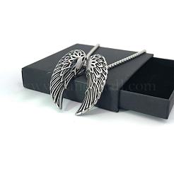 Ожерелья с подвеской в виде крыльев ангела из нержавеющей стали для мужчин WL9229