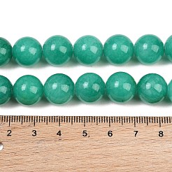 Fili di perle di giada Mashan naturale di dimensioni graduate&nbsp;GG-CBA2AE1-A08-M