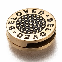 Charms scorrevoli in acciaio inossidabile 304&nbsp;STAS-P270-16G