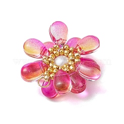 Подвески из прозрачного стекла в форме капли PALLOY-MZ00601-01