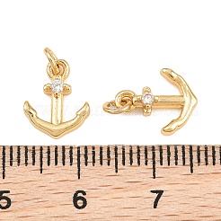 Adornos de latón micropavé de circonia cúbica&nbsp;KK-Q085-05F-G