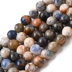 Природный содалит бисер нитей G-F591-13B