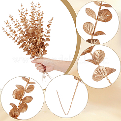 20 pz di foglie di eucalipto artificiali in plastica&nbsp;DJEW-GF0001-88A