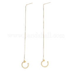 Латунные ушные нити EJEW-JE04357