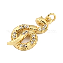 Pendentifs en laiton zircon cubique transparent&nbsp;KK-Z110-02G-01