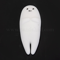 Human Shape Squishy Stress Toy, Funny Fidget Sensory Toy, for Stress Anxiety Relief, White, 68x30x12mm