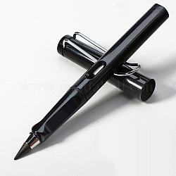 Crayon sans encre réutilisable, avec gomme, stylos effaçables, pour étudiant artiste écriture dessin, noir, 141x13.6mm