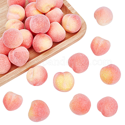 Мини-пенопласт имитация персиков, искусственные фрукты, для кукольных аксессуаров, притворяющихся опорными украшениями, помидор, 30x33x31 мм