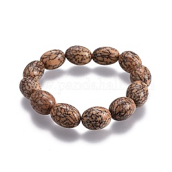 Natürliche Buddhismus Mala Perlen Stretch Armbänder, 2 Zoll (5.1 cm)
