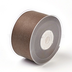 Cinta de rayón y algodón, cinta de sarga, cinta de espiga, tierra de siena, 2 pulgada (50 mm), aproximamente 50yards / rodillo (45.72 m / rollo)