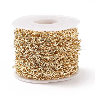 Латунные сердечные цепи CHC-P009-01G-1