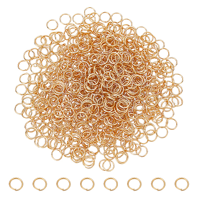 800 шт. Открытые соединительные кольца из нержавеющей стали 304 STAS-UN0063-23B-G-1