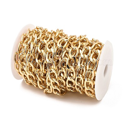 Оксидированные алюминиевые кубинские звенья цепи CHA-D001-11G-1