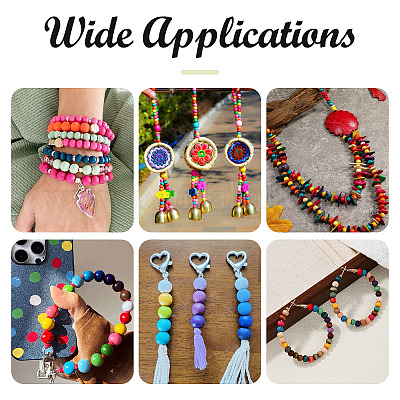 100 шт деревянные бусины&nbsp;WOOD-TA0002-68B-1