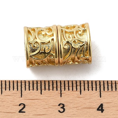 Магнитные застежки из латунной трубки KK-Z033-28G-1