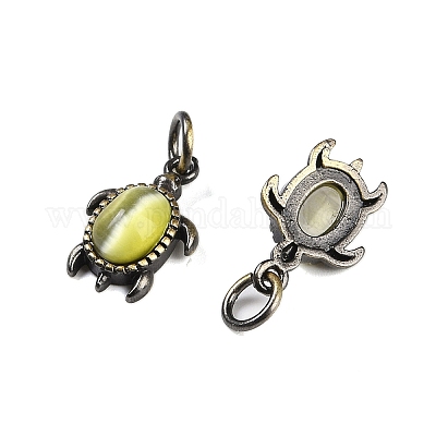 Латунные подвески KK-A226-03AB-1