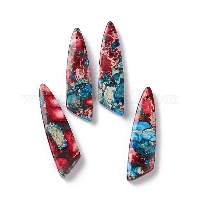 Натуральный регалит / имперская яшма / морские отложения яшмовые подвески G-E572-09B-1