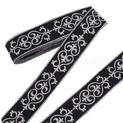 Ruban polyester style ethnique&nbsp;OCOR-WH0047-56A-01-1