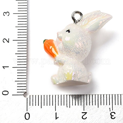 Подвески из смолы с животной тематикой RESI-S010-04G-1