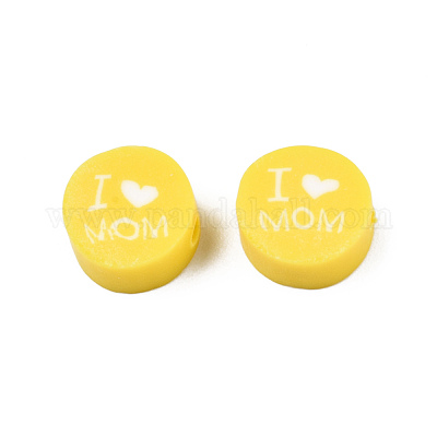 Бусины из полимерной глины  CLAY-T019-11J-1