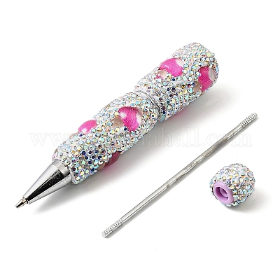 Железная ручка из бисера AJEW-B108-08D-07-1